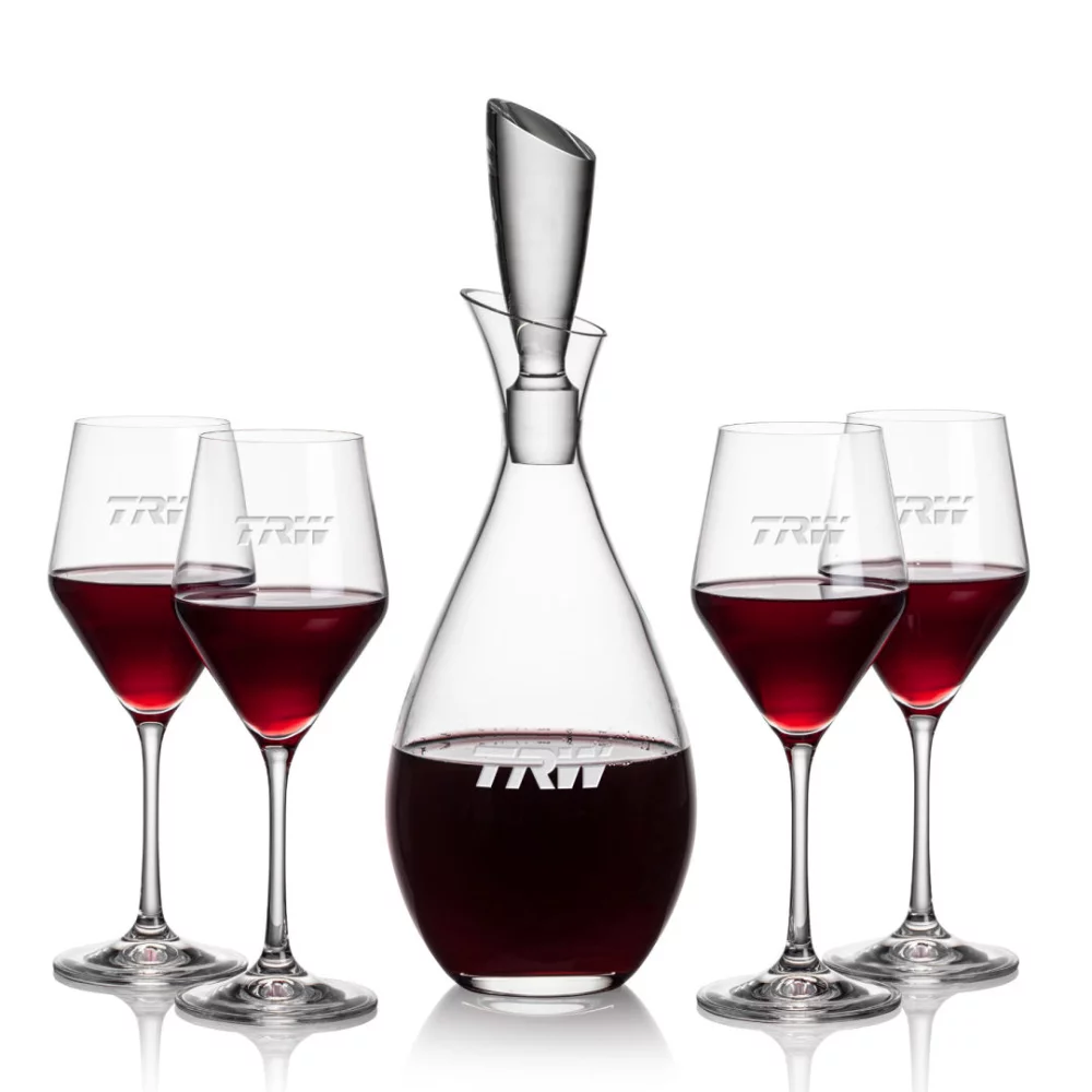 Juliette Decanter & 4 Bengston Wine