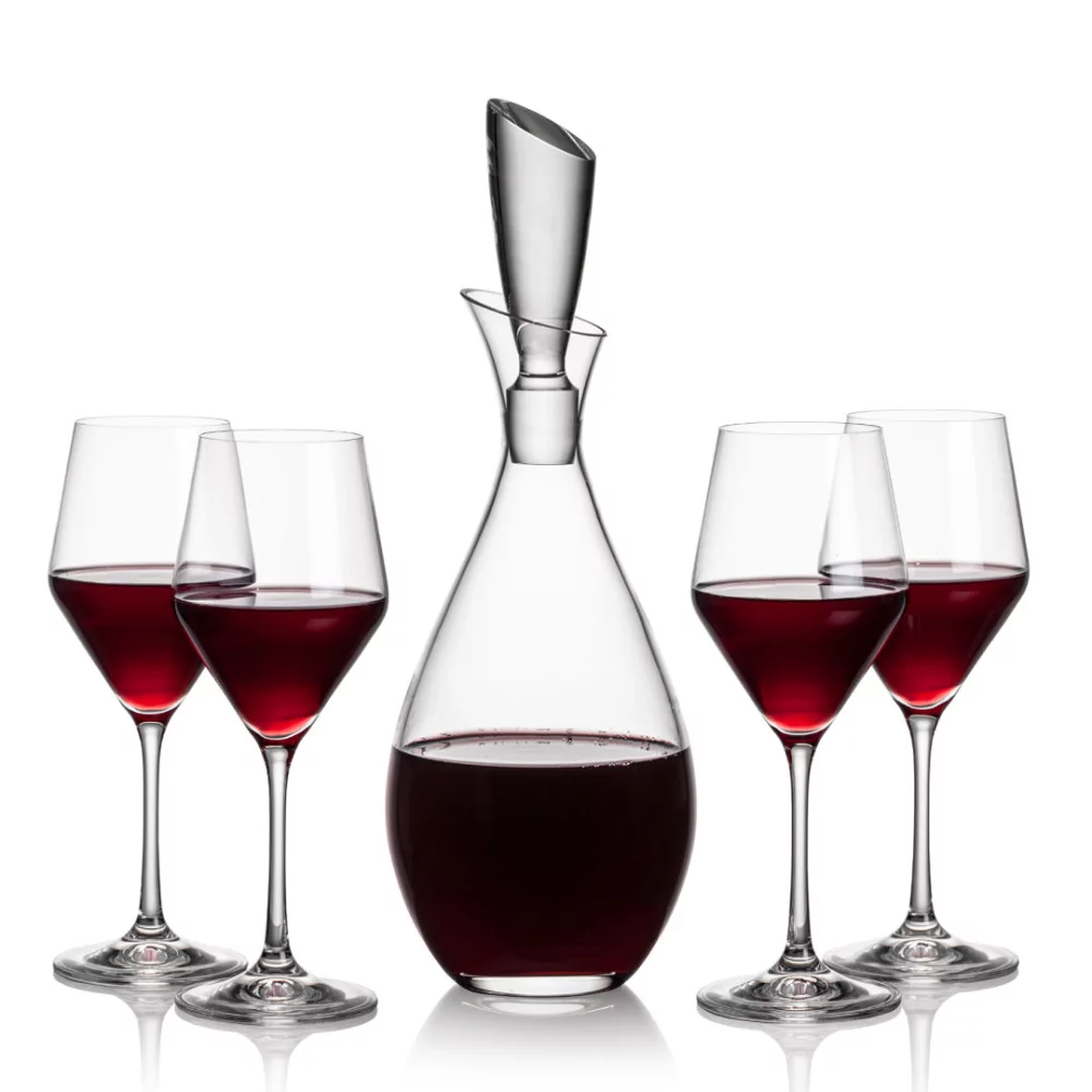 Juliette Decanter & 4 Bengston Wine