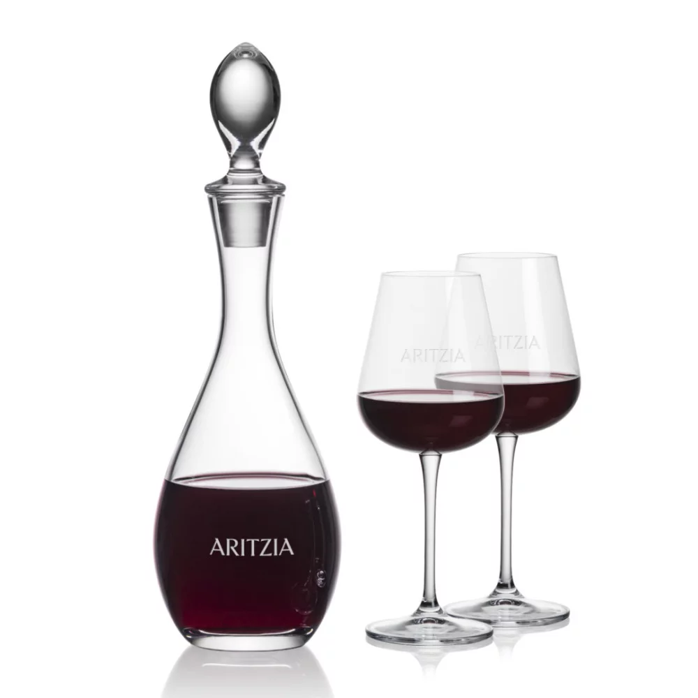 Carafe Malvern et 2 verres à vin Breckland