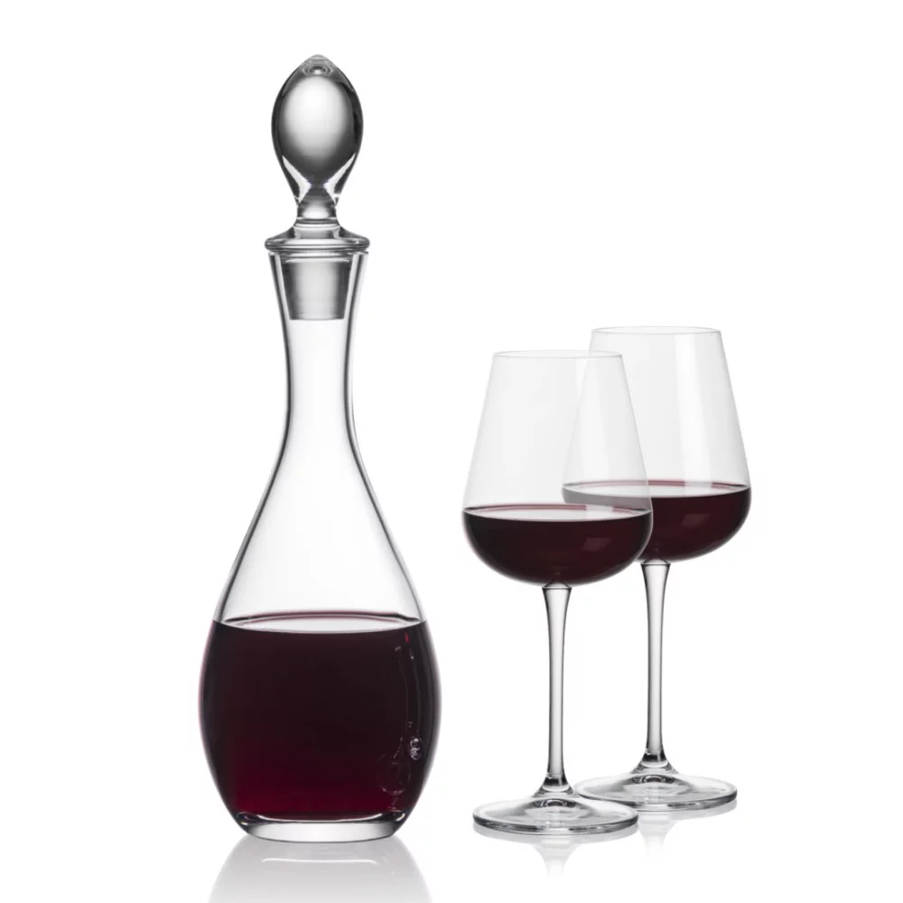 Carafe Malvern et 2 verres à vin Breckland