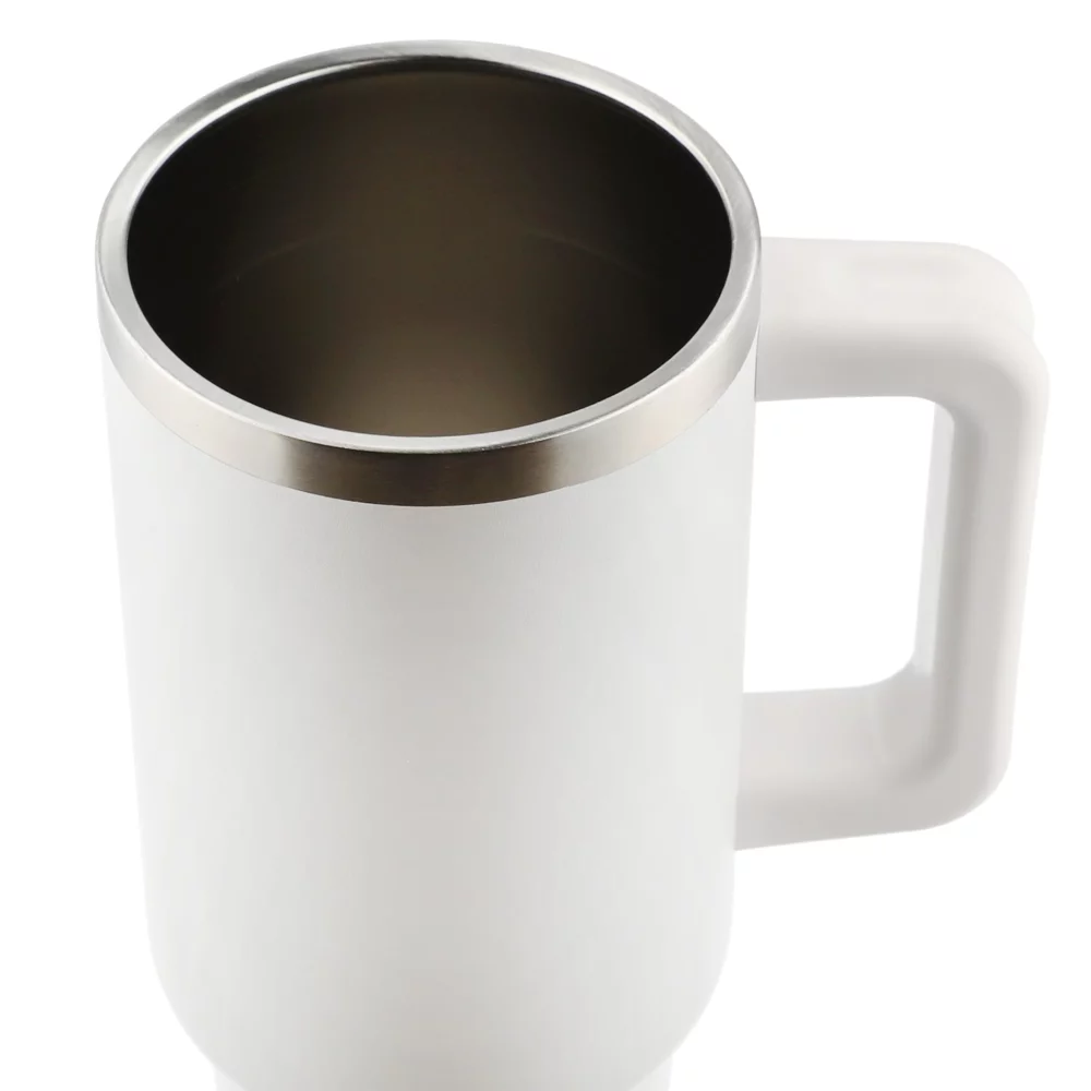 Gobelet de voyage recyclé Pinnacle avec paille 40 oz