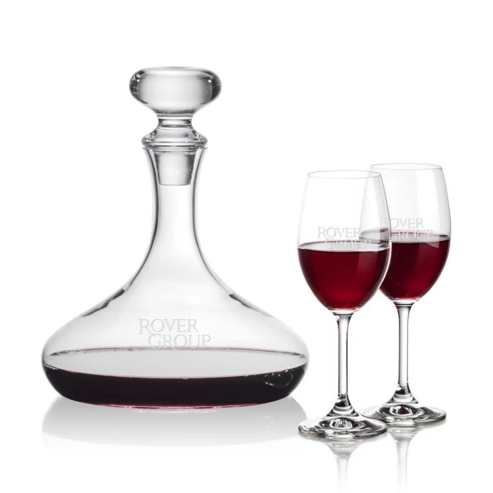 Stratford Decanter & 2 Naples Wine