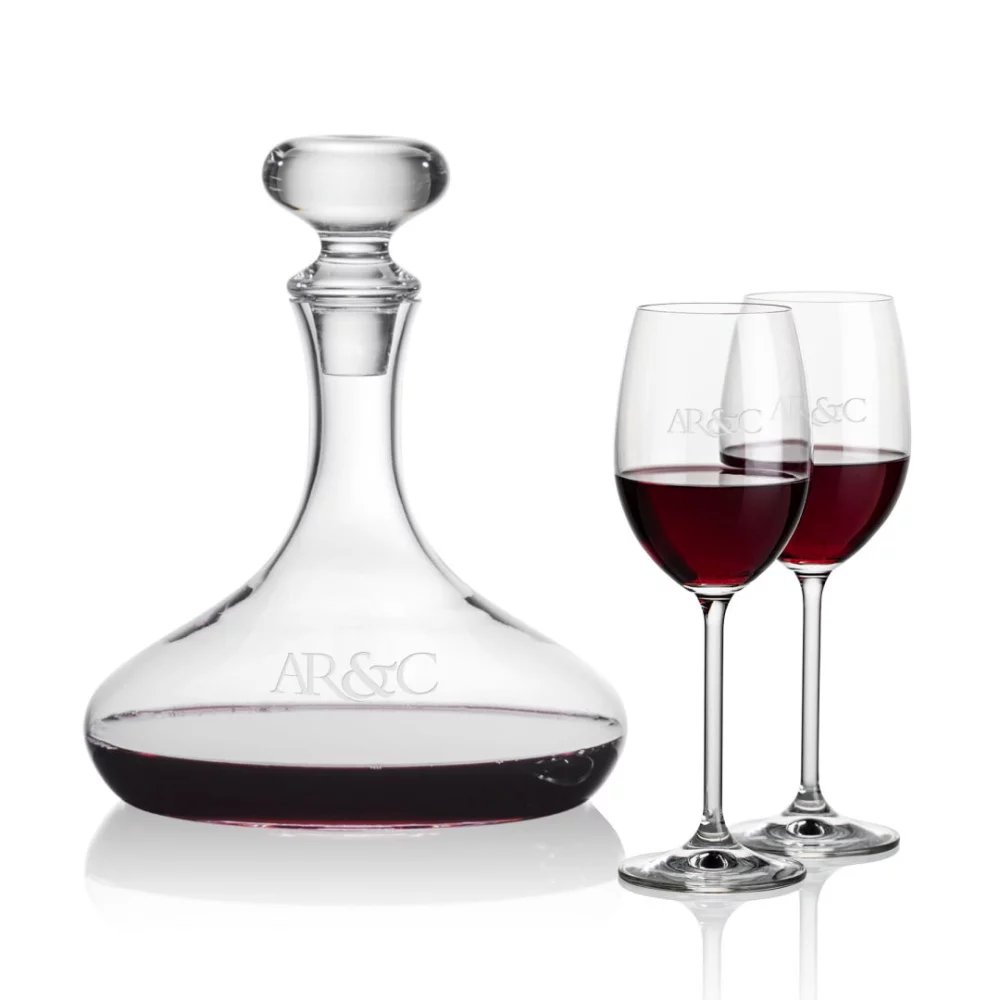 Stratford Decanter & 2 Woodbridge Wine