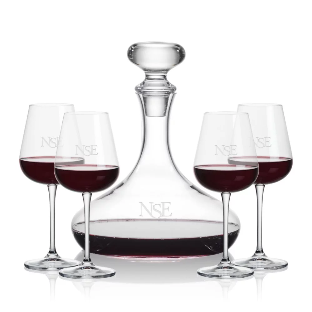 Stratford Decanter & 4 Breckland Wine