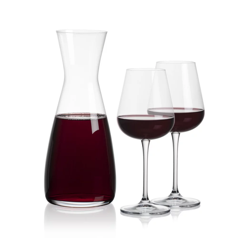 Carafe Portofino et 2 verres à vin Howden