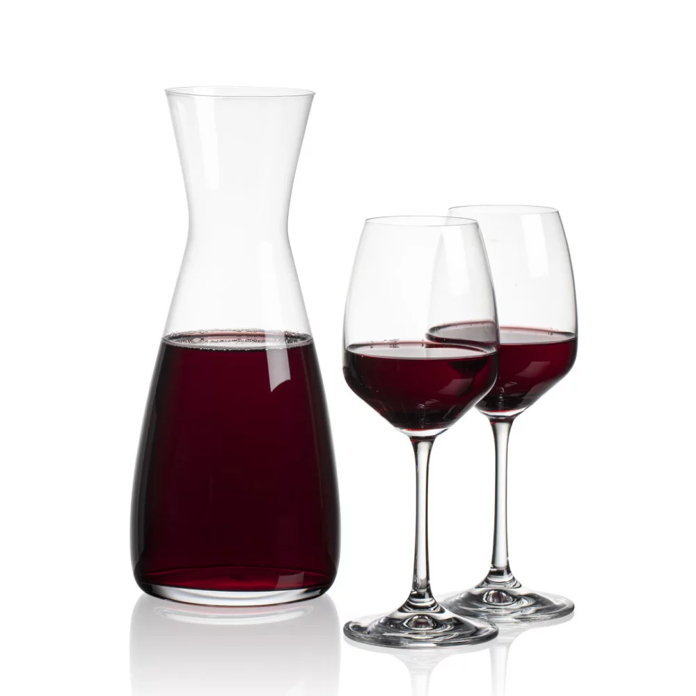 Portofino Carafe & 2 Oldham Wine