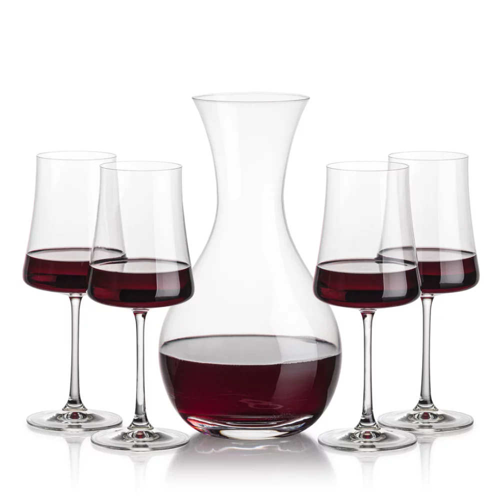 Carafe Adelita & 4 verres à vin Dakota