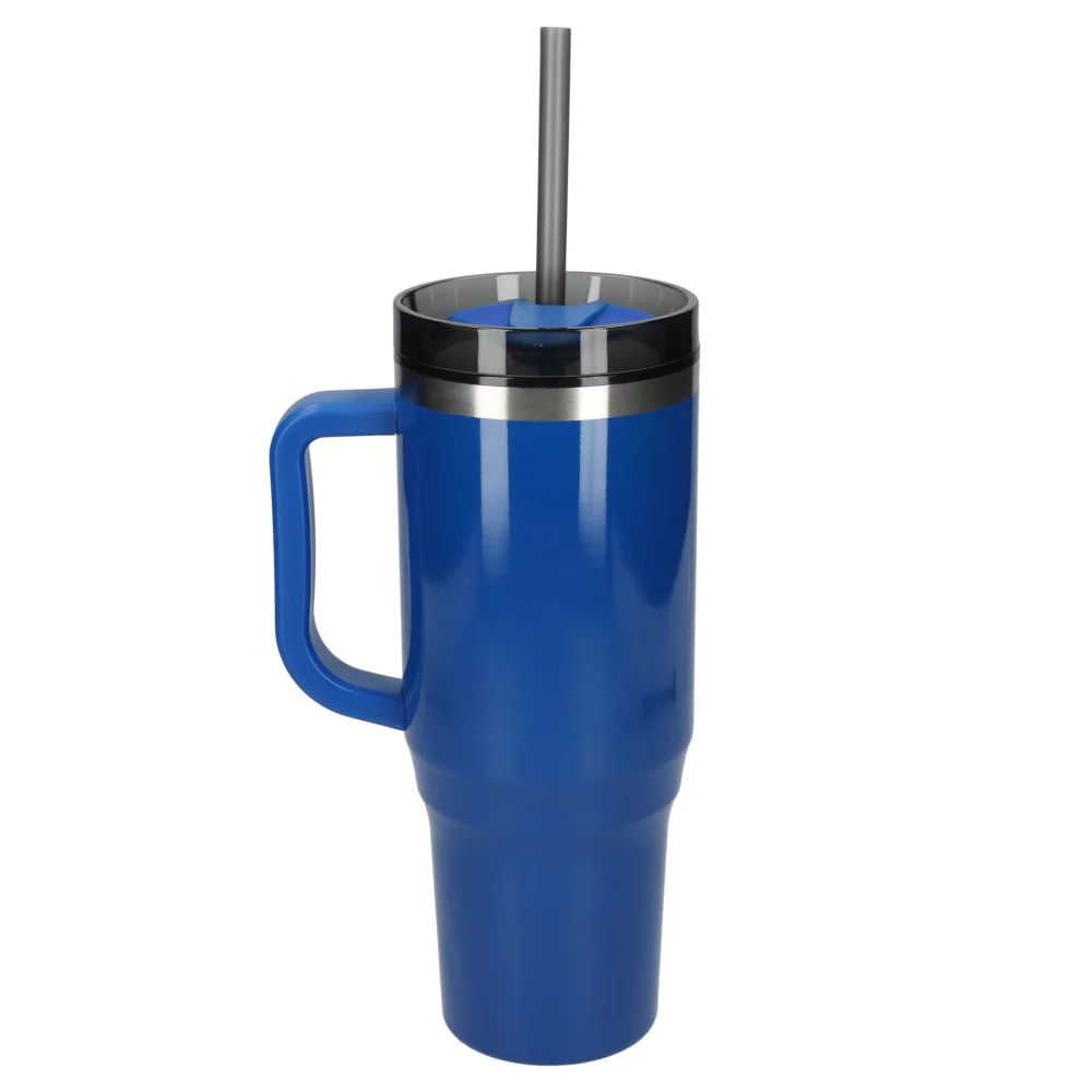 Gobelet Thor de 40 oz avec paille écologique