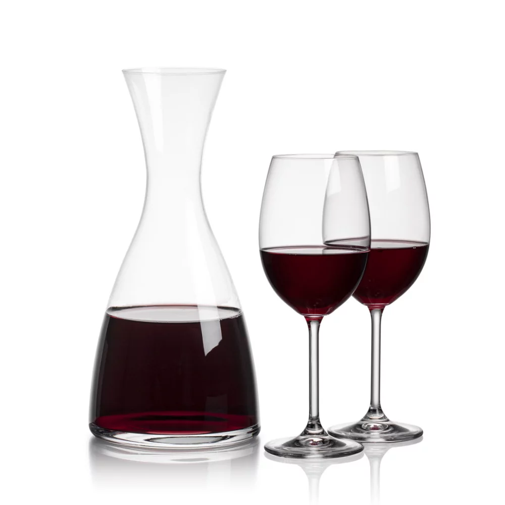 Carafe Barham et 2 verres à vin Blyth
