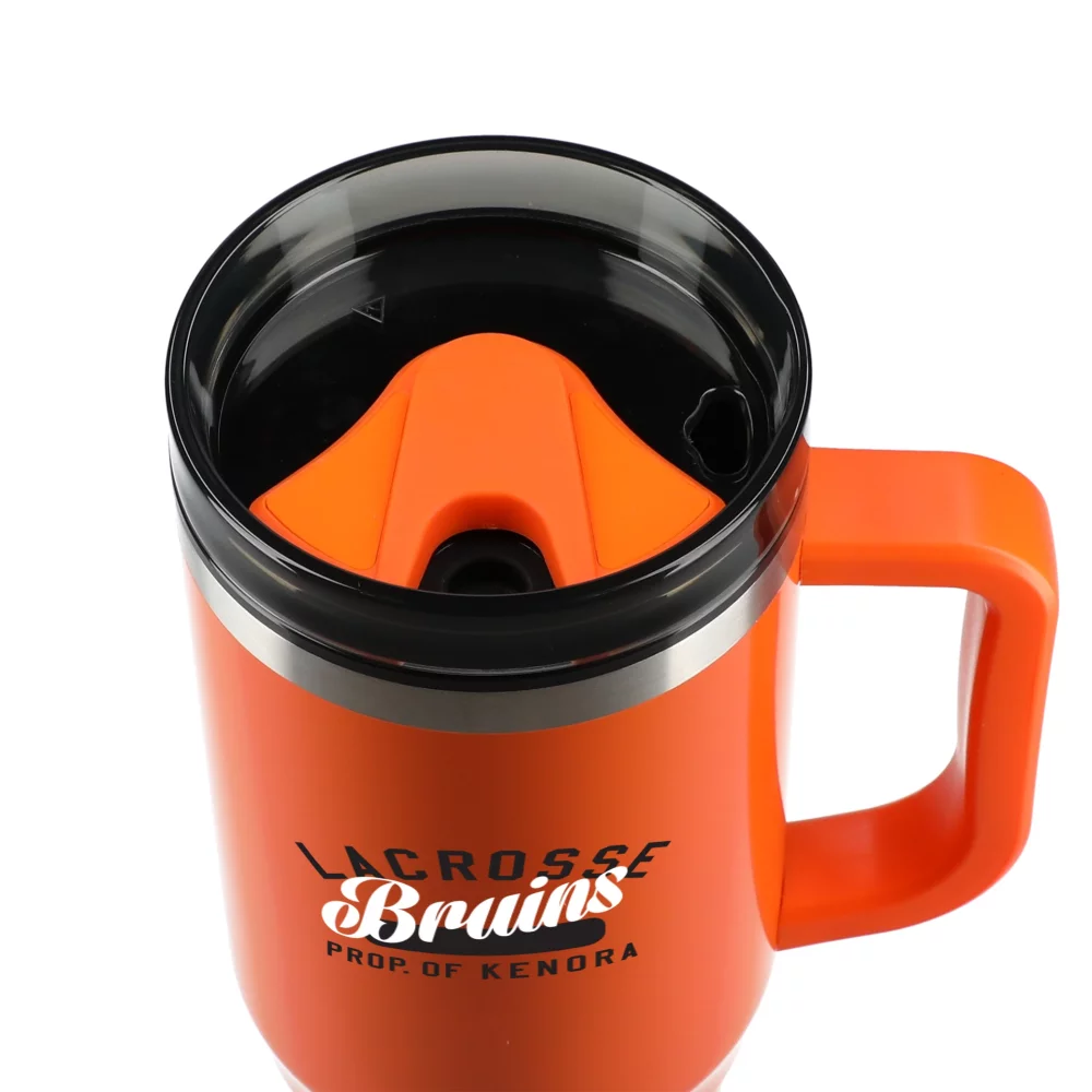 Gobelet Thor de 40 oz avec paille écologique