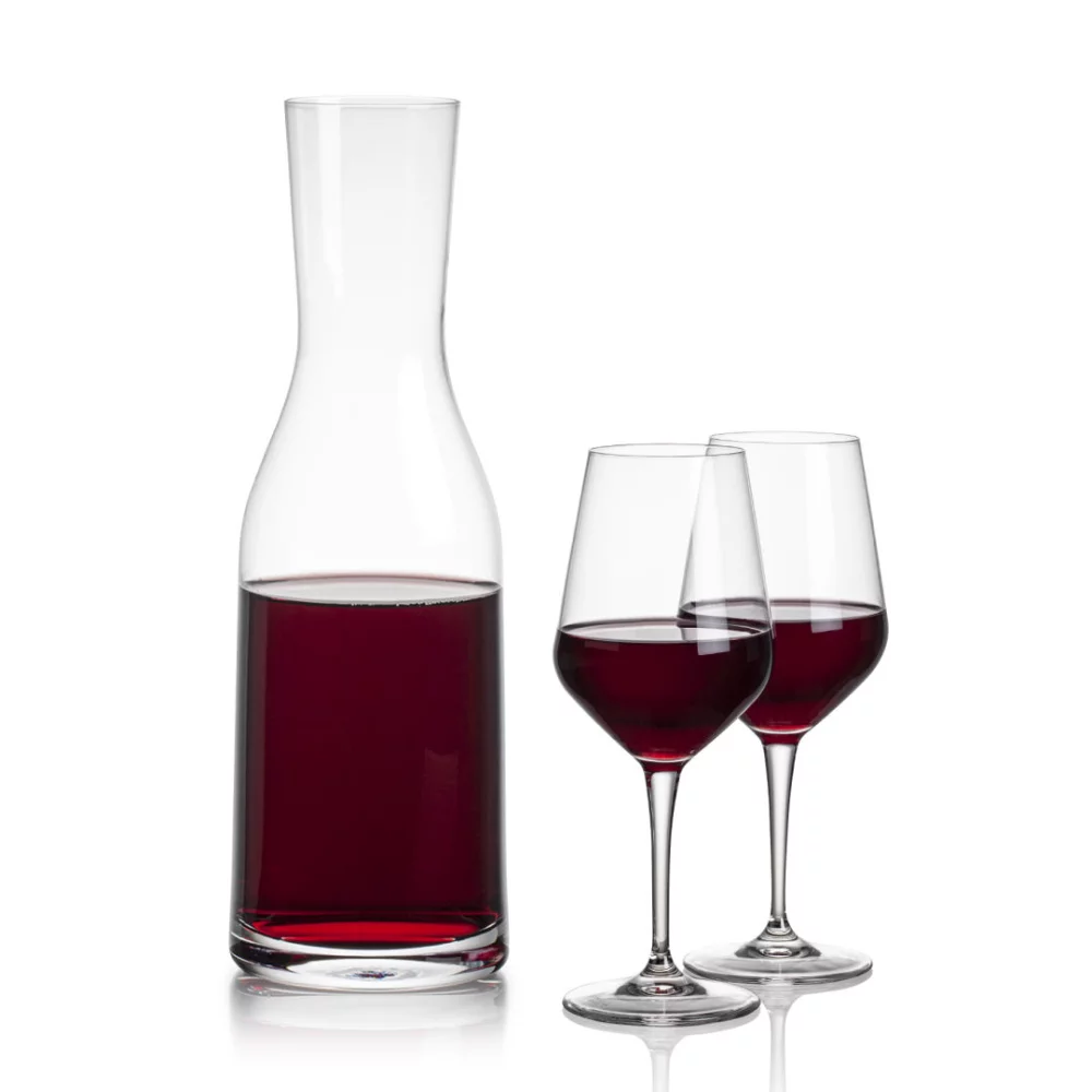 Carafe Caldmore & 2 verres à vin Germain