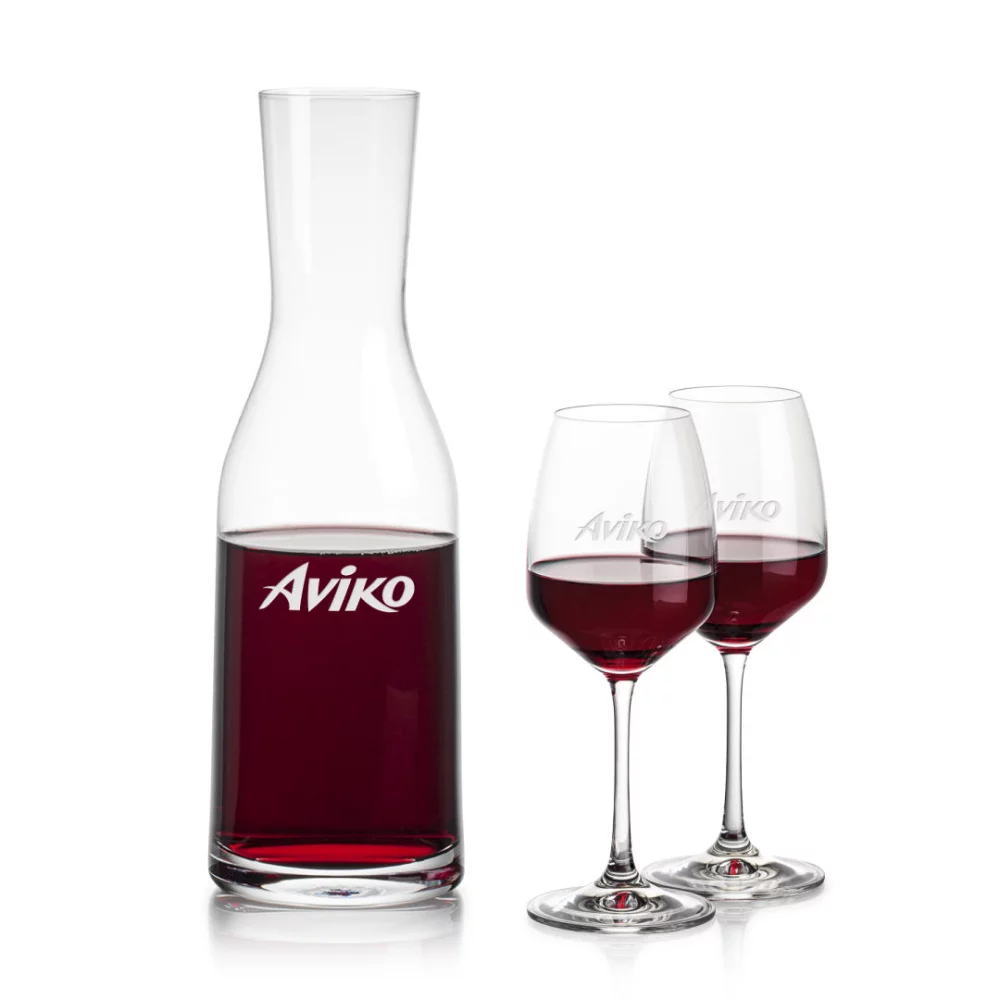 Carafe Caldmore & 2 Verres à Vin Oldham