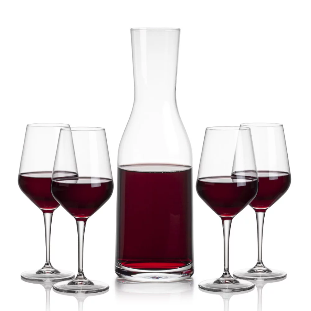 Caldmore Carafe & 4 Germain Wine