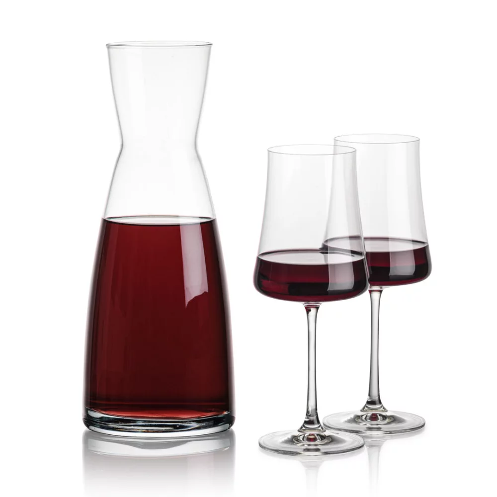 Carafe Winchester et 2 verres à vin Dakota