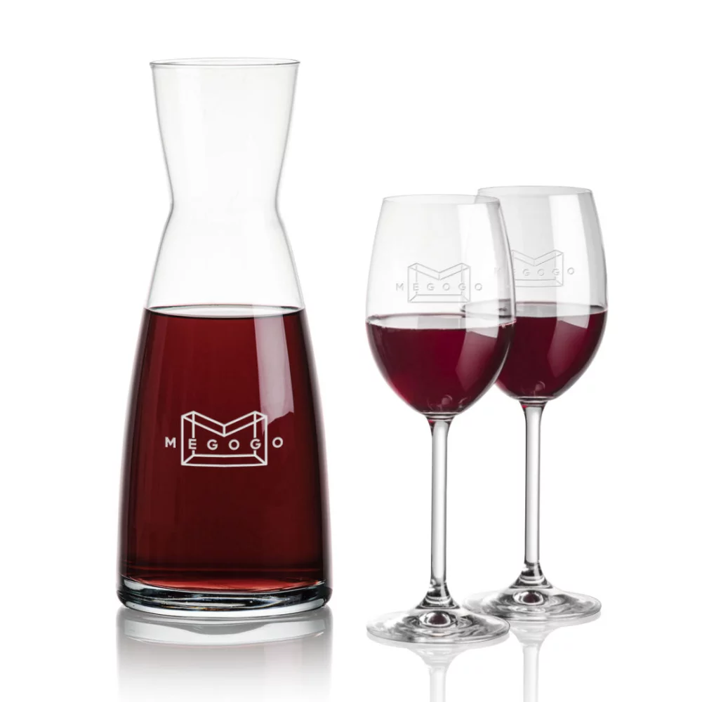 Carafe Winchester et 2 verres à vin Naples