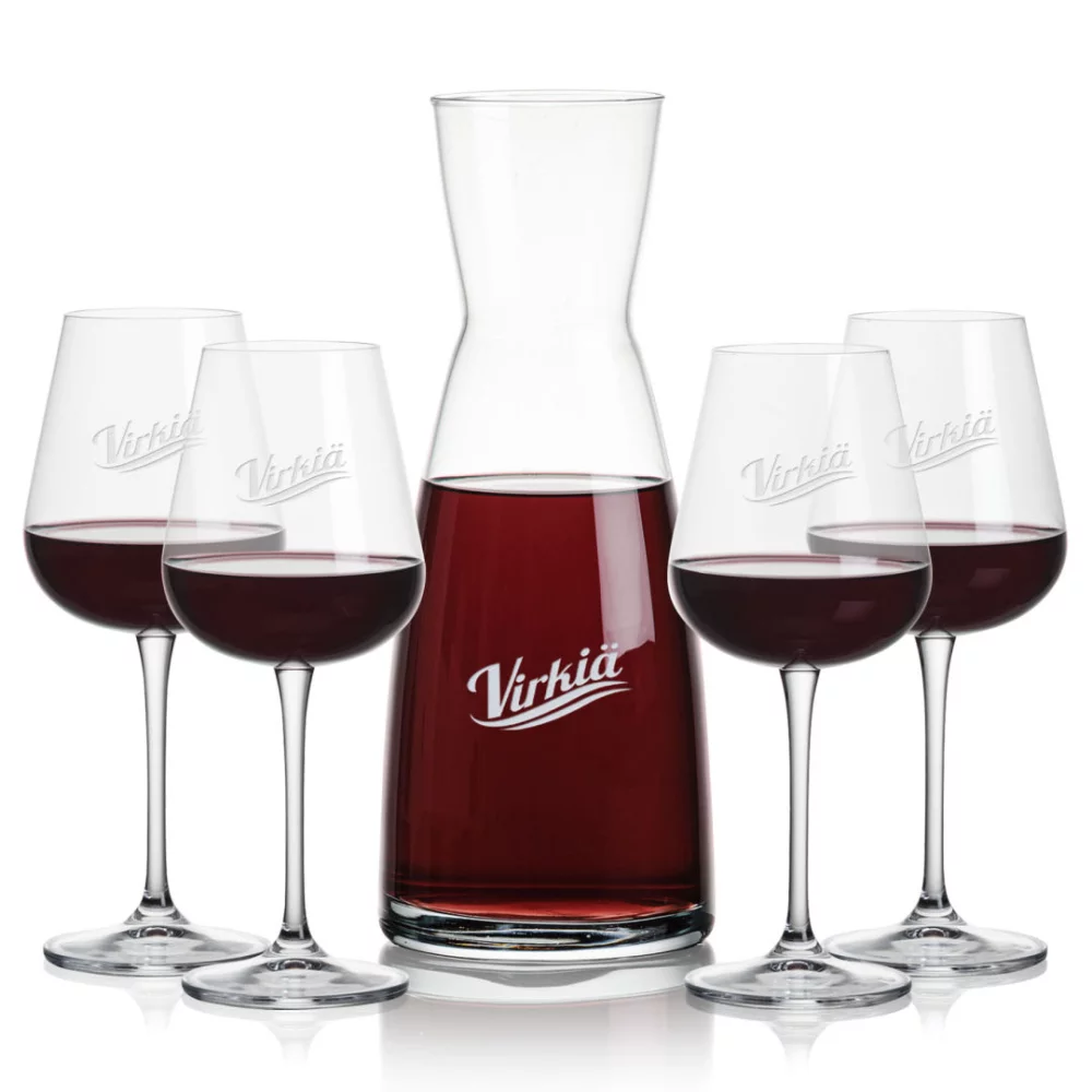 Carafe Winchester et 4 verres à vin Breckland