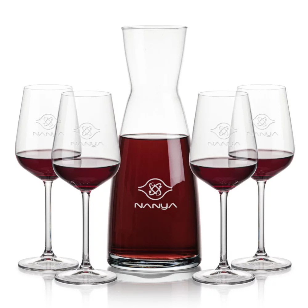 Carafe Winchester et 4 verres à vin Elderwood