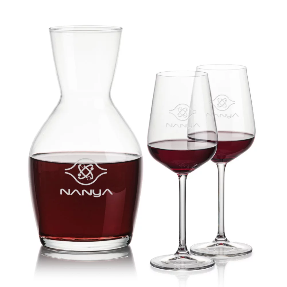 Carafe Westwood et 2 verres à vin Elderwood