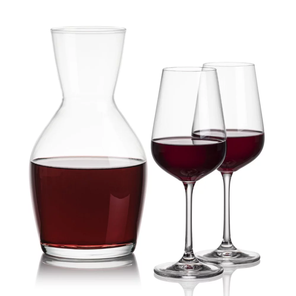 Carafe Westwood et 2 verres à vin Laurent