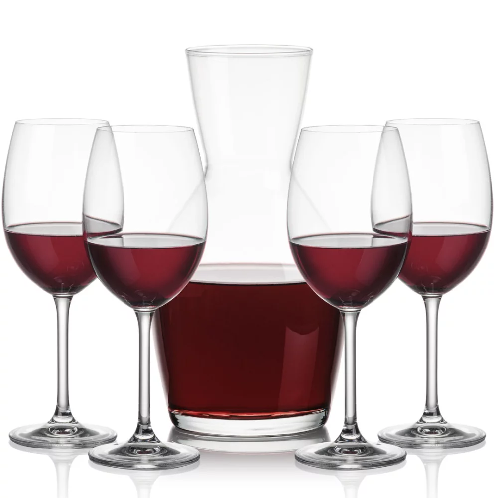 Carafe Westwood et 4 verres à vin Coleford
