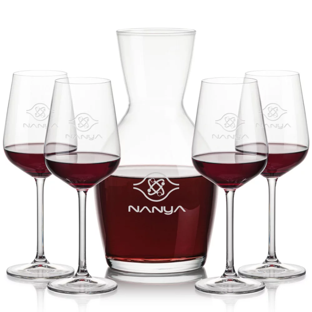 Carafe Westwood et 4 verres à vin Elderwood