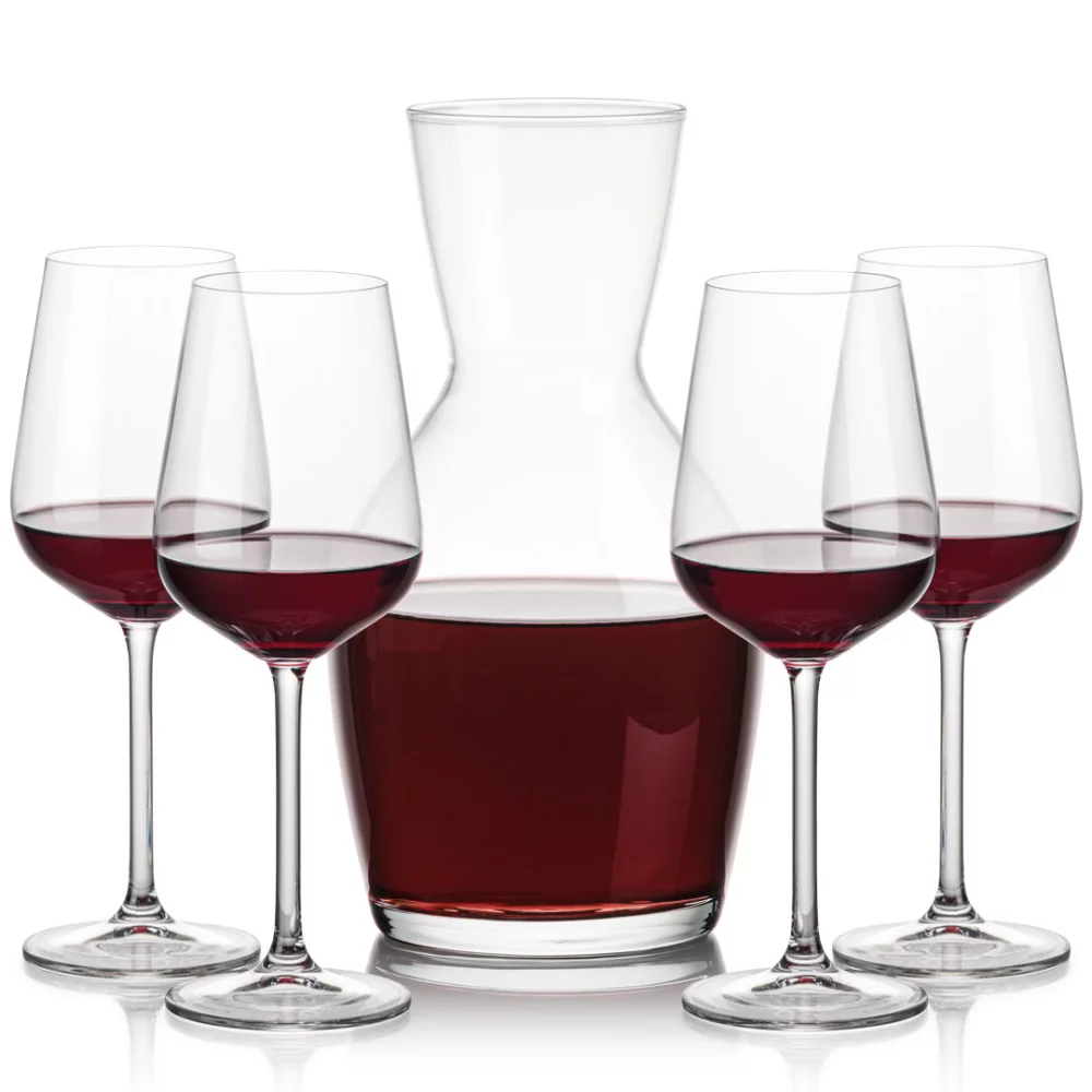 Carafe Westwood et 4 verres à vin Elderwood