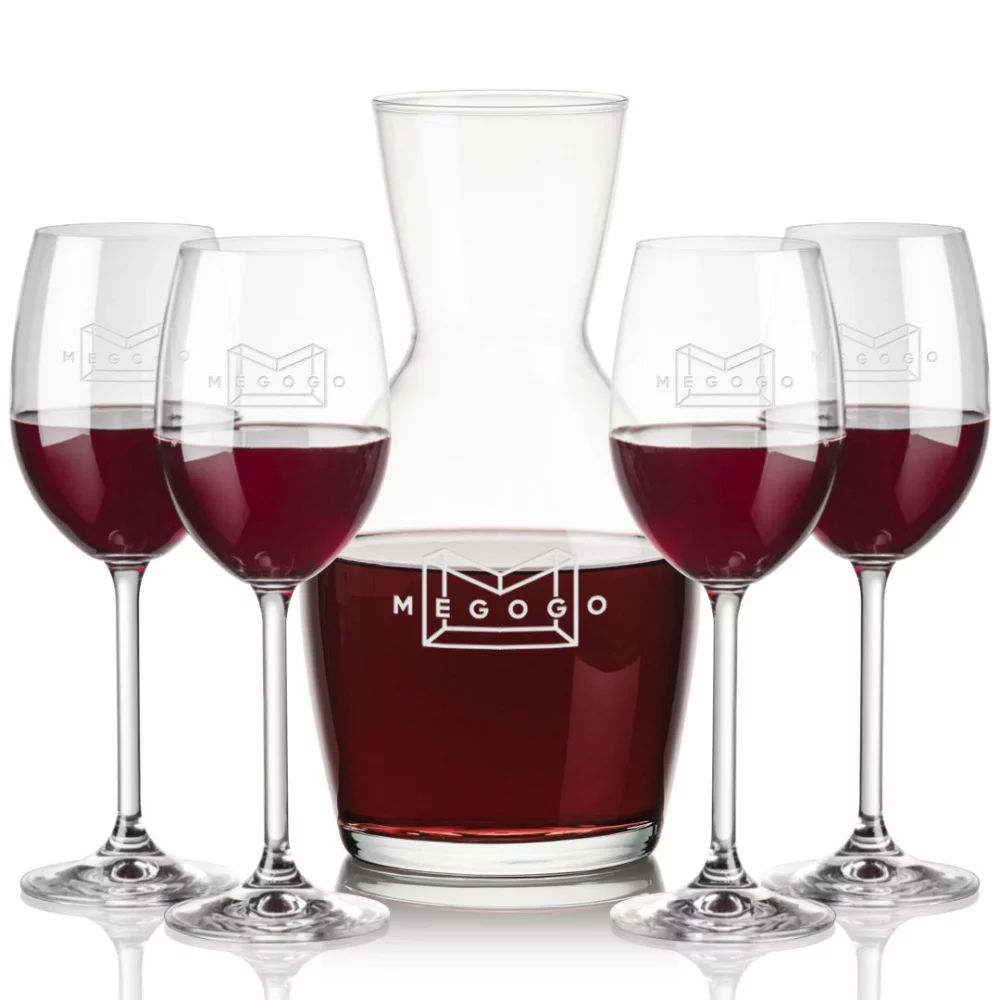 Carafe Westwood et 4 verres à vin Naples