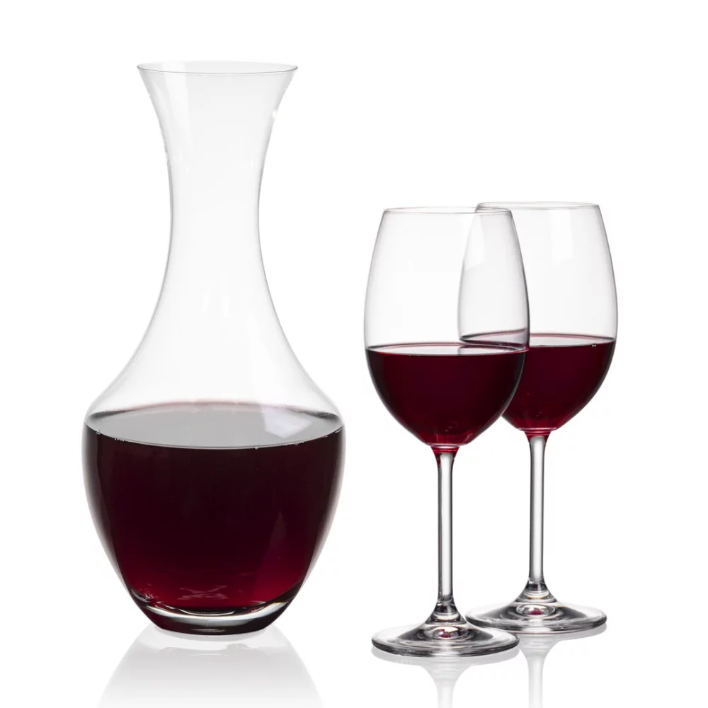 Carafe Oldham et 2 verres à vin Blyth