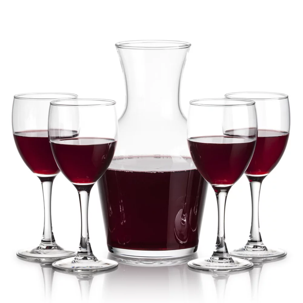 Carafe Summit et 4 verres à vin Carberry