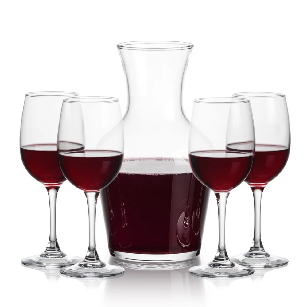 Carafe Summit et 4 verres à vin Farnham