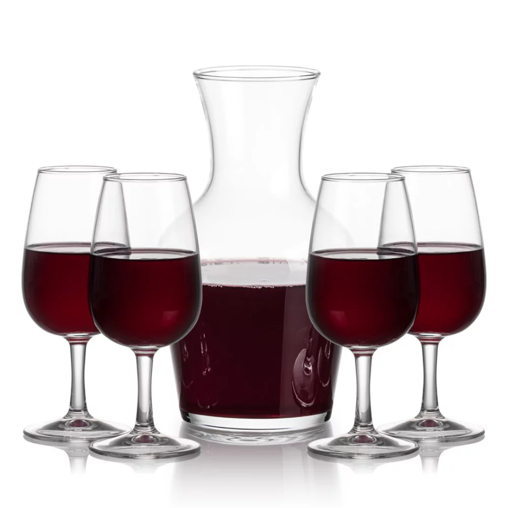 Carafe Summit et 4 verres à vin Vantage
