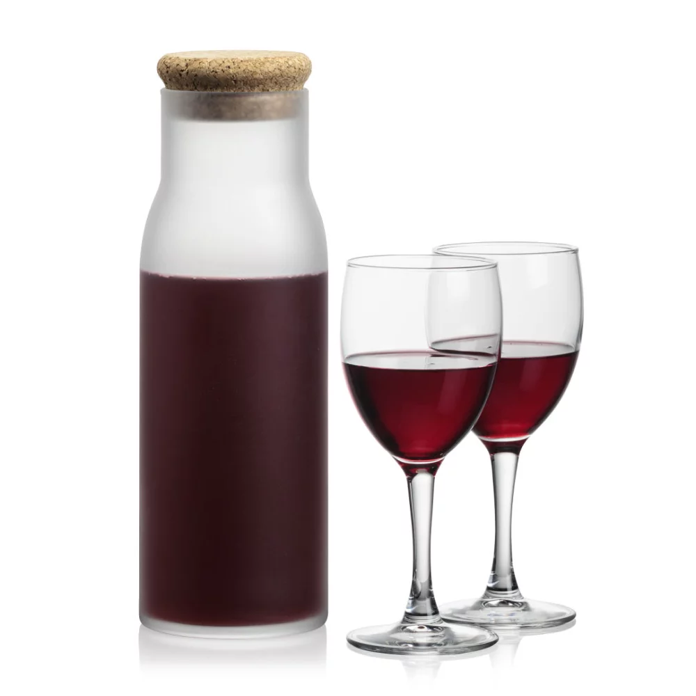 Carafe Yarmouth et 2 verres à vin Carberry