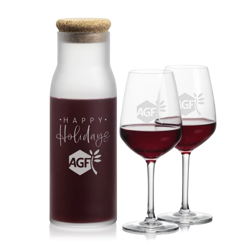 Carafe Yarmouth et 2 verres à vin Mandelay