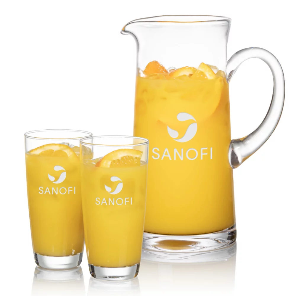 Pichet Malden et 2 verres hauts Carberry