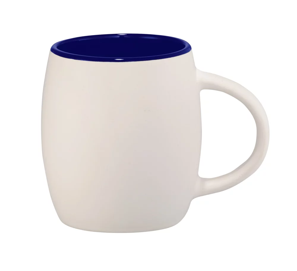 15 Oz. Hearth Ceramic Mug w/Wood Lid Coaster