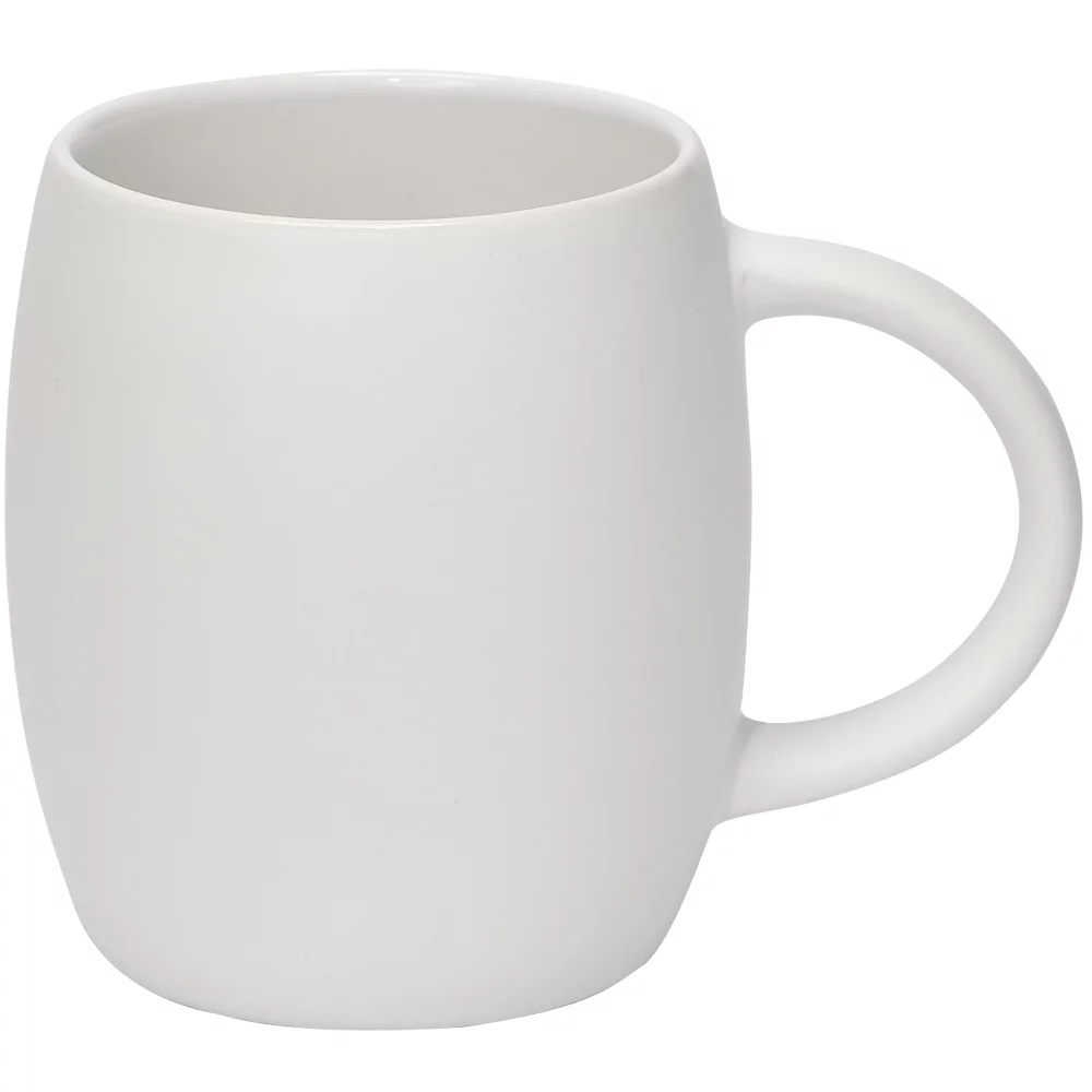 15 Oz. Hearth Ceramic Mug w/Wood Lid Coaster