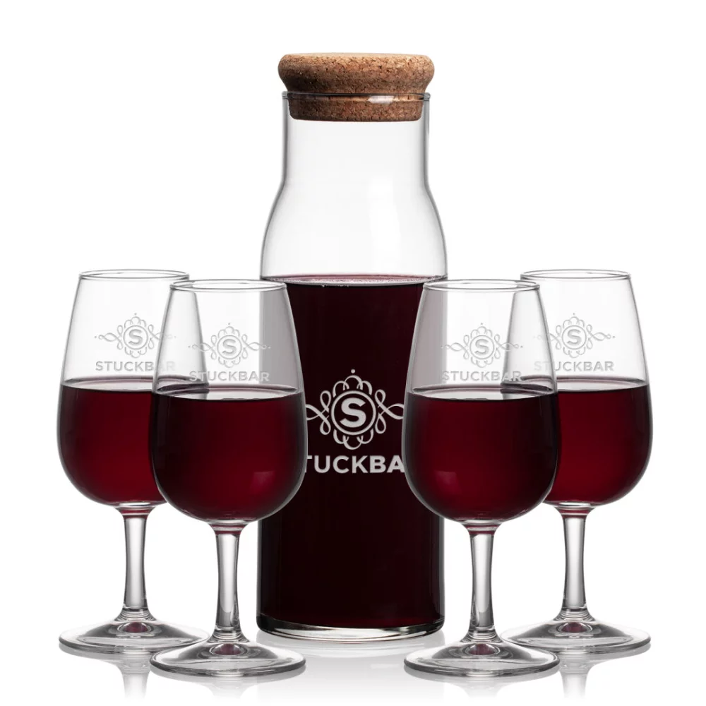 Carafe Aviston et 4 verres à vin Vantage
