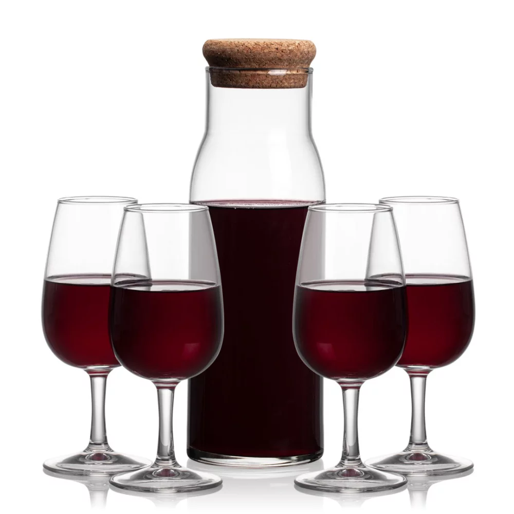 Carafe Aviston et 4 verres à vin Vantage