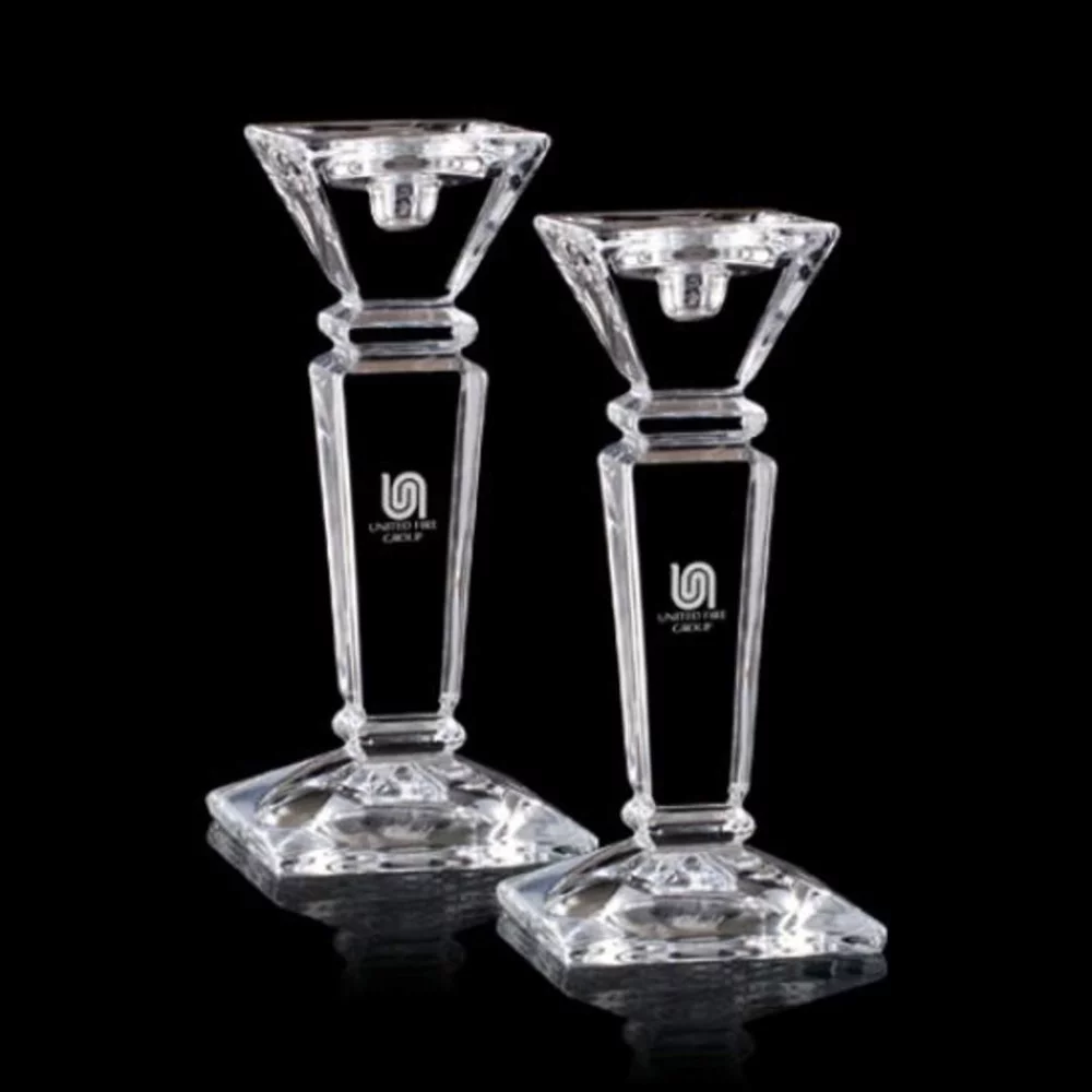 Bougeoirs Dillingham de 10 pouces (ensemble de 2)