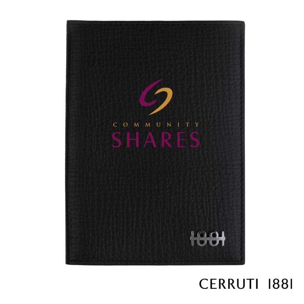 Cerruti 1881® Irving Passport Cover - Black