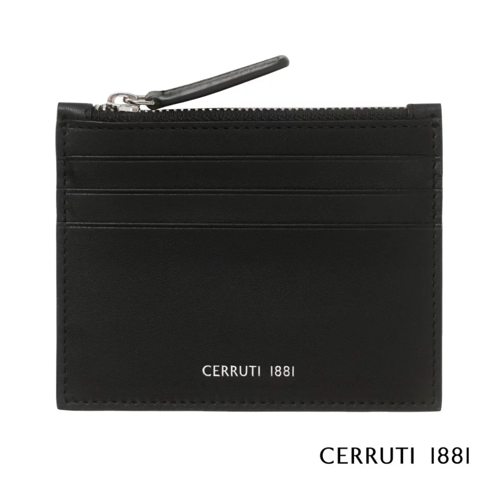 Cerruti 1881® Zoom Zipped Card Holder - Black
