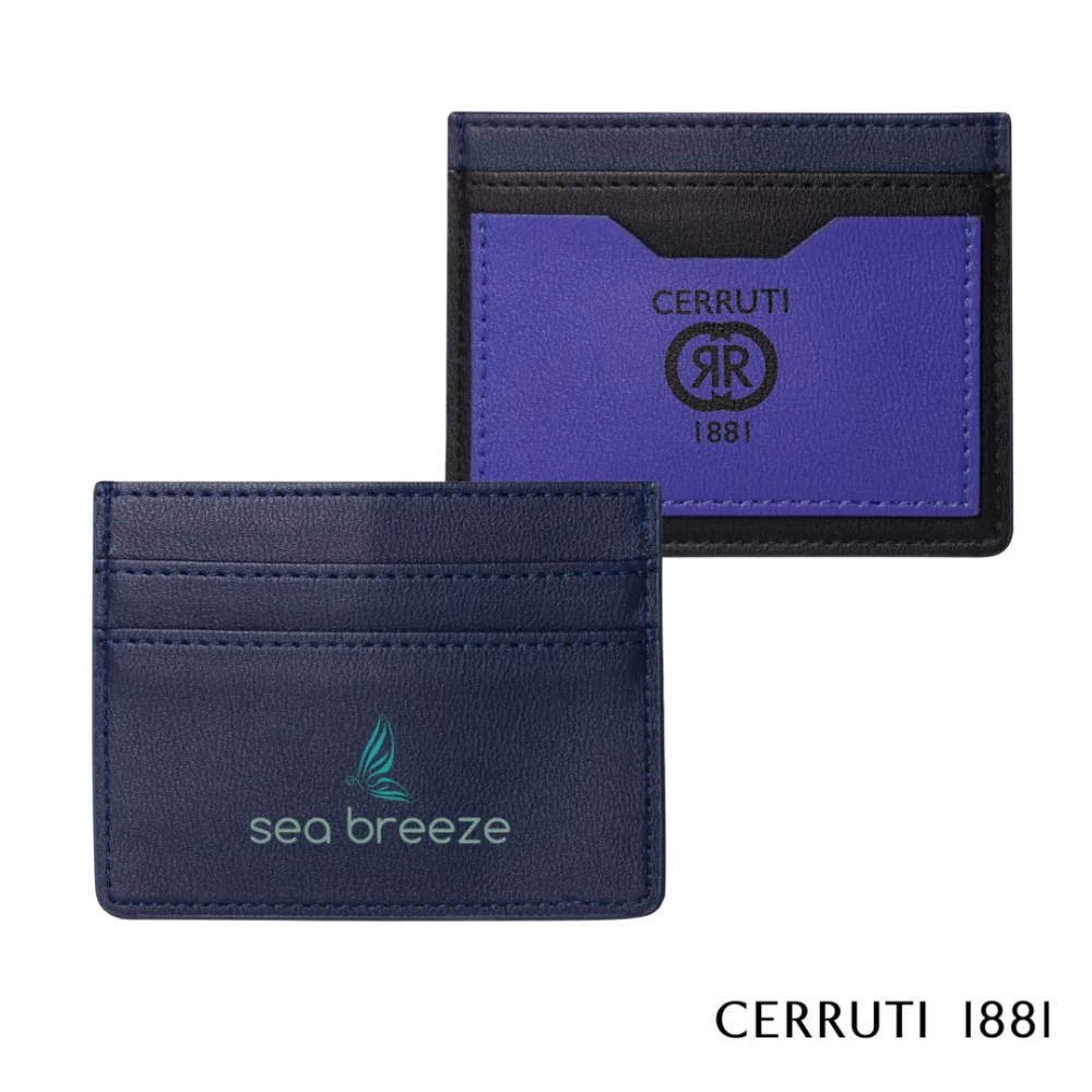 Cerruti 1881® Brick Card Holder - Navy