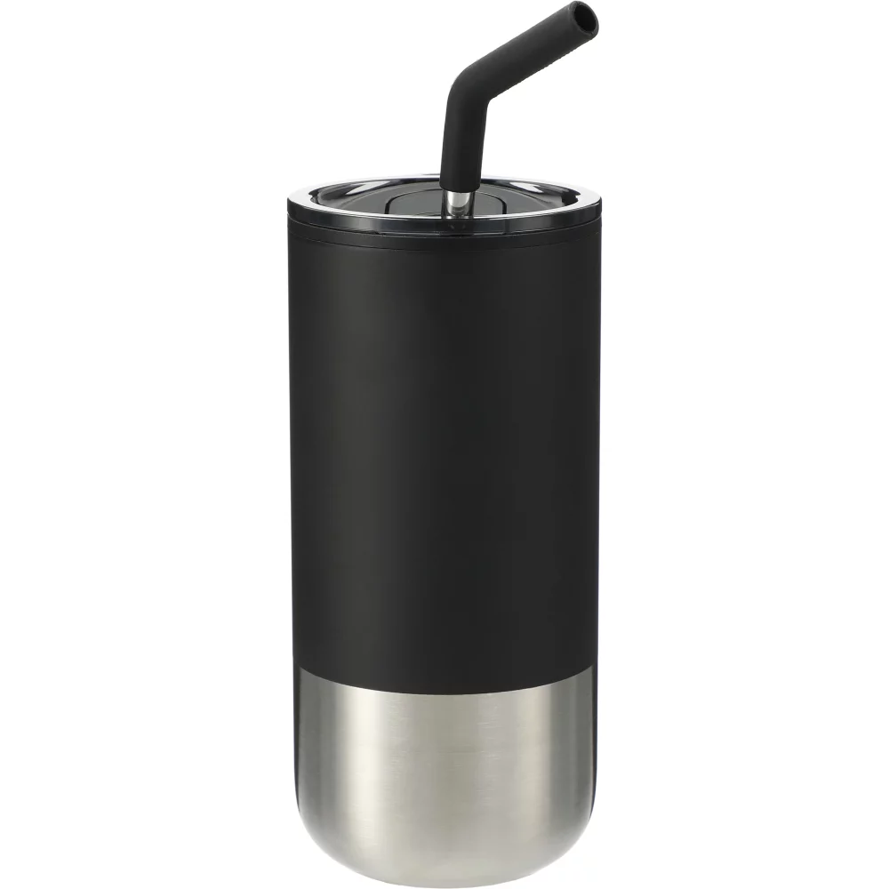 Gobelet Lagom de 16 oz avec paille en acier inoxydable