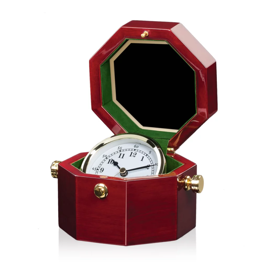 Mackinaw Clock - Rosewood 6" Wide