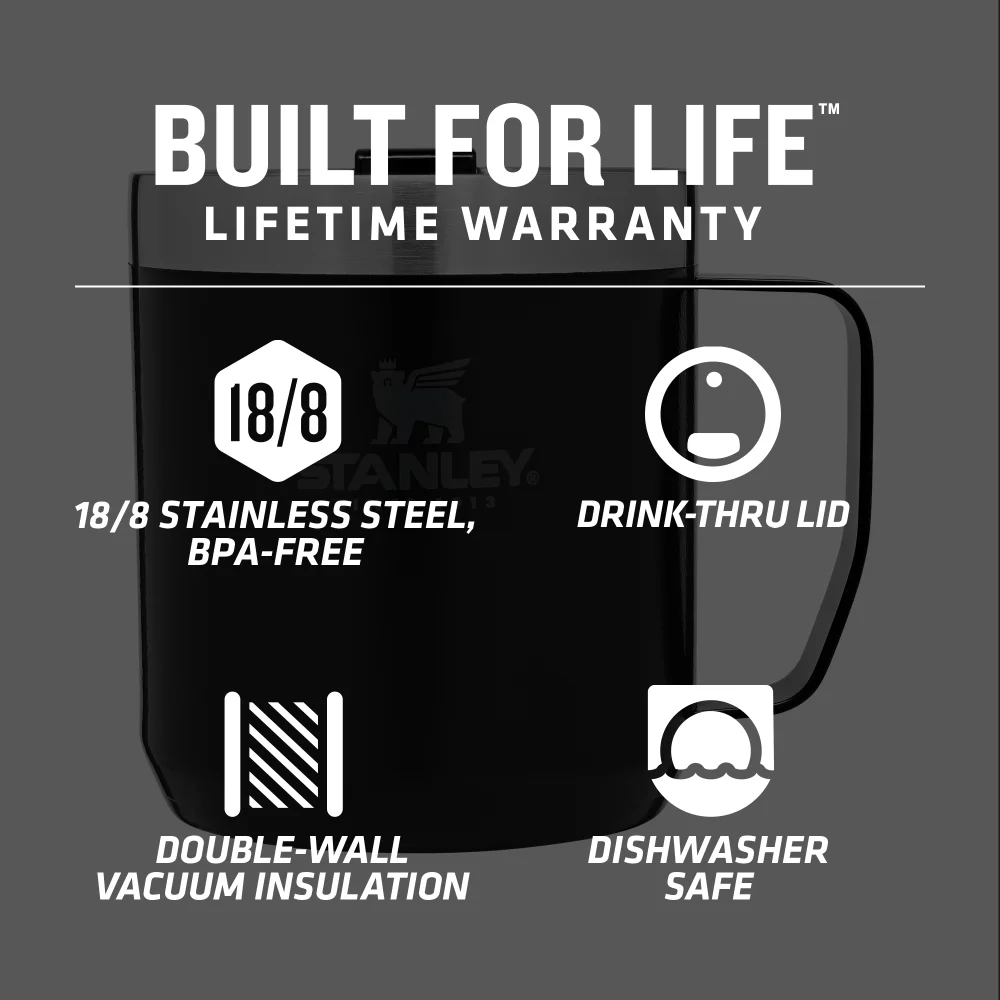 Mug de camping légendaire Stanley 12oz