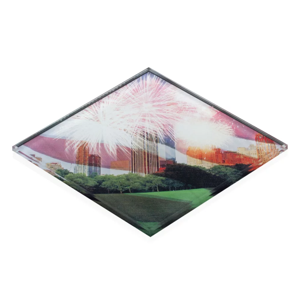 Spectra Coaster - Carré de 4 pouces