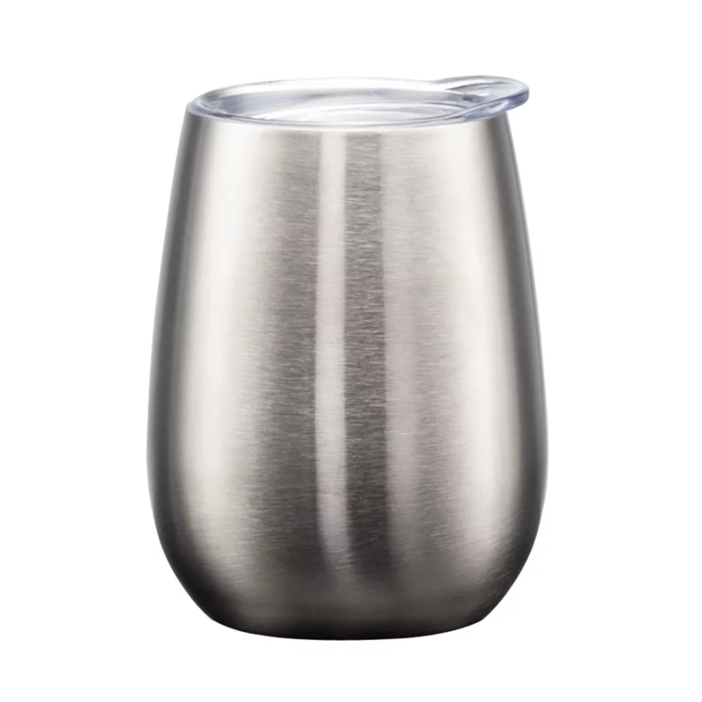 The Vivaldi Double Wall Cup - 10oz Silver