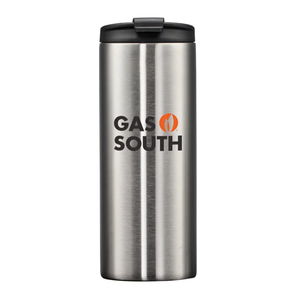 Le gobelet à double paroi Renzi - 12 oz argent