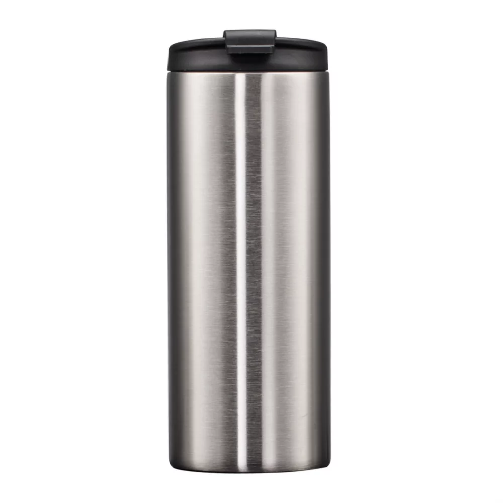 Le gobelet à double paroi Renzi - 12 oz argent
