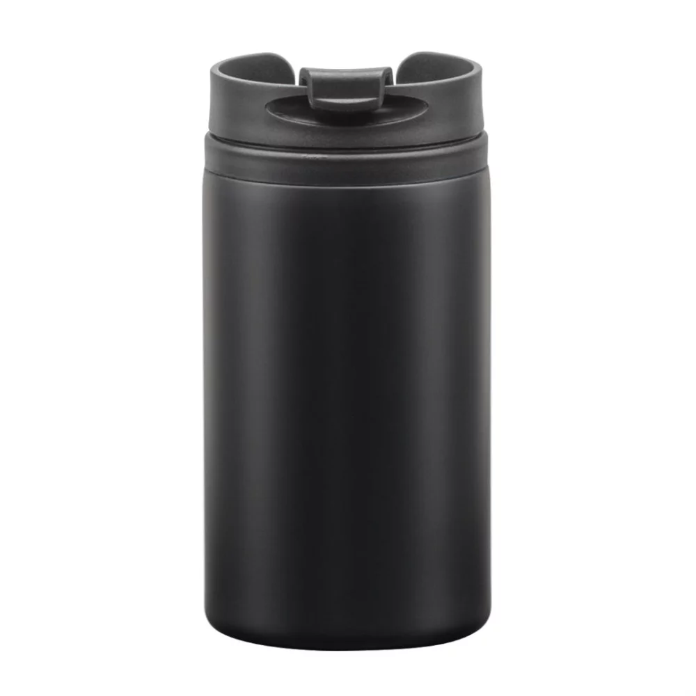 Le gobelet simple paroi Juno - 12 oz noir